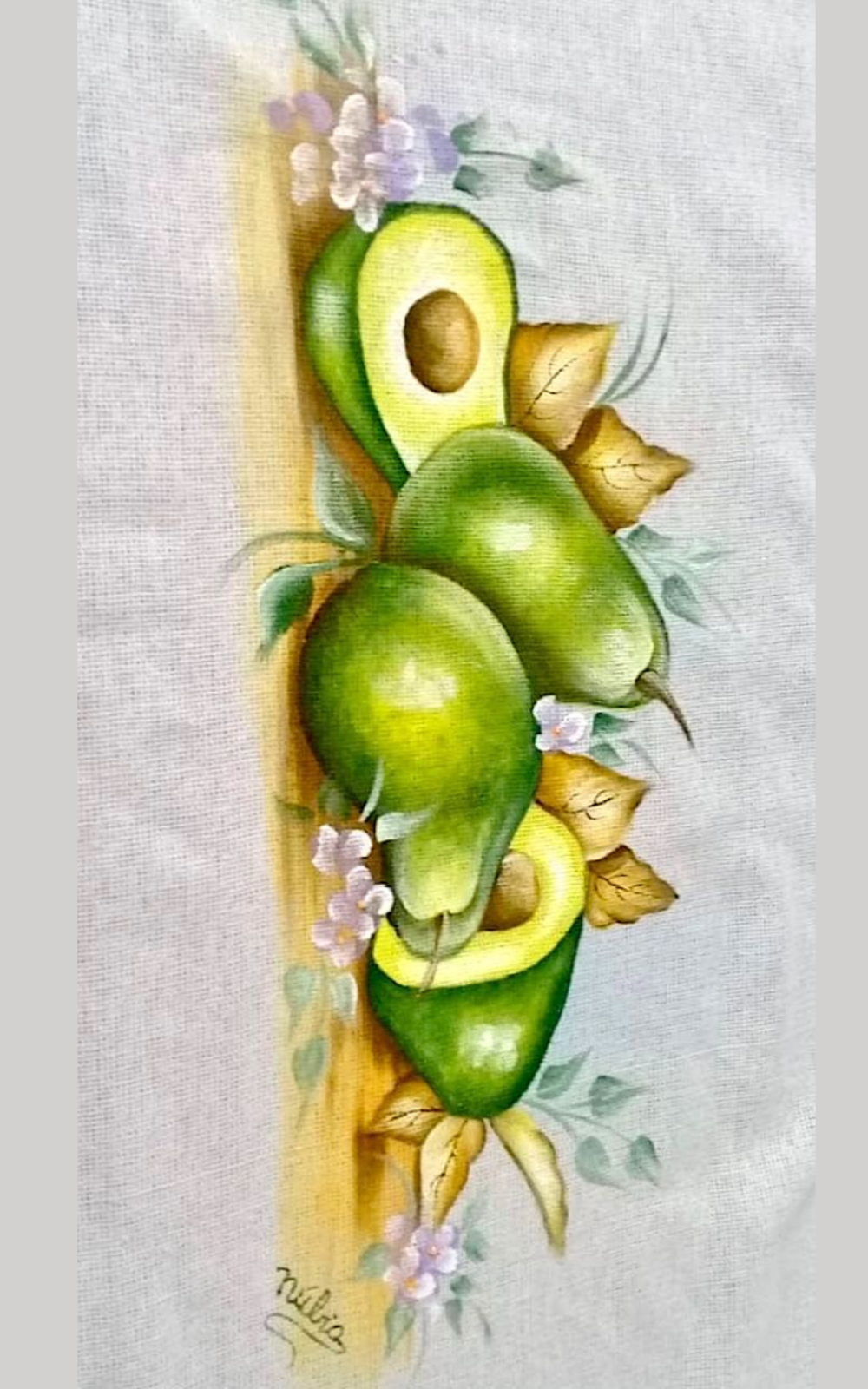 Pintura de abacates
